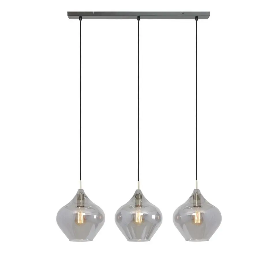 Hanglamp Rakel - Antiek Brons - 80x27x30cm - 3L