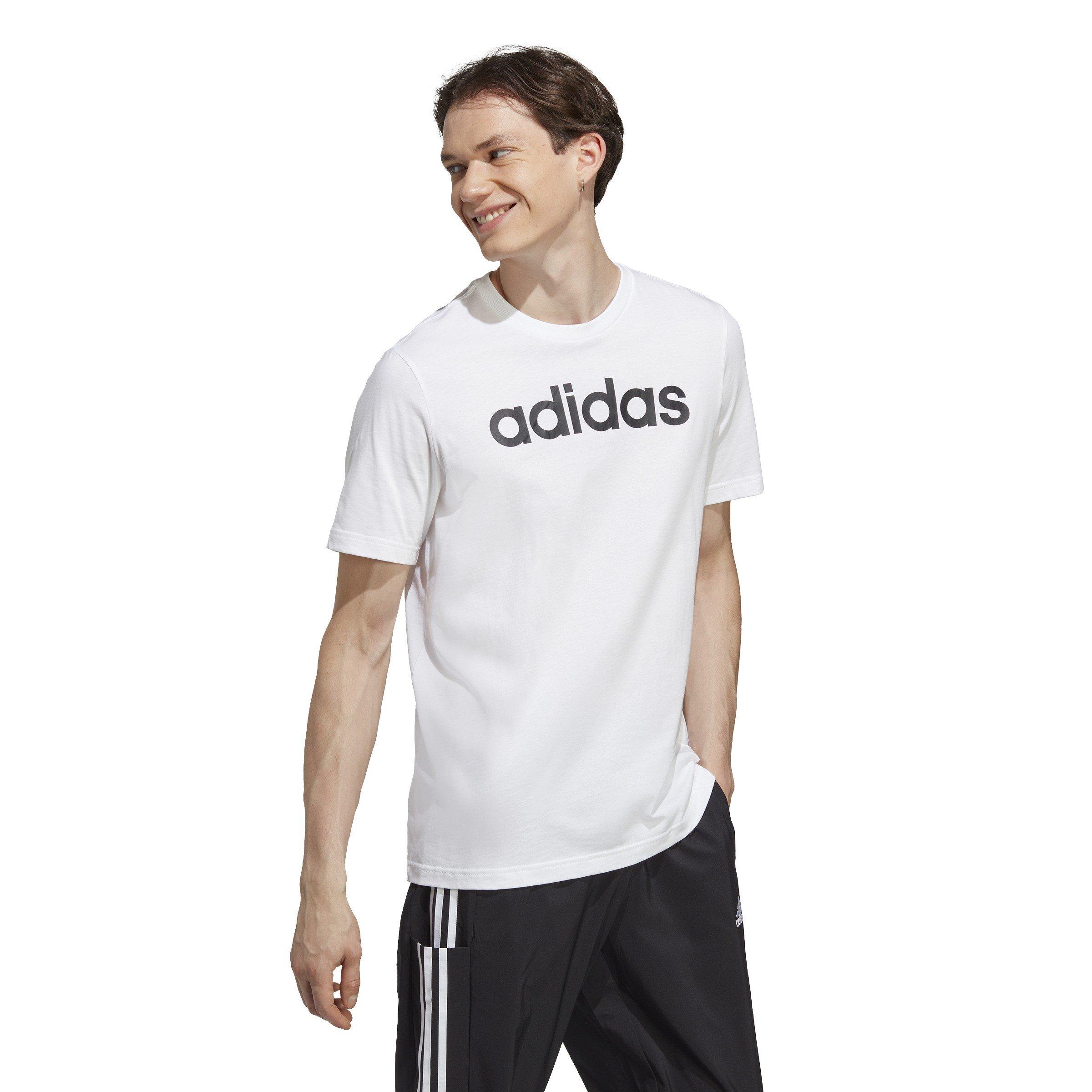 adidas Essentials Single Jersey Logo T-Shirt Mens