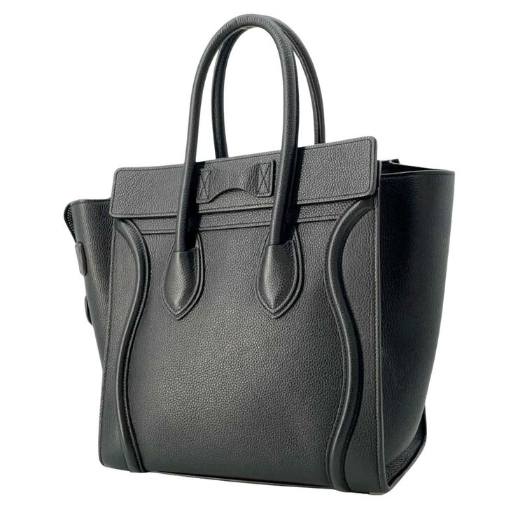 Celine Vintage Celine Luggage Black