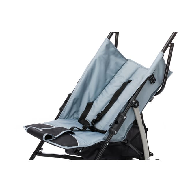 Liegebuggy Glider - schwarz/hellgrau