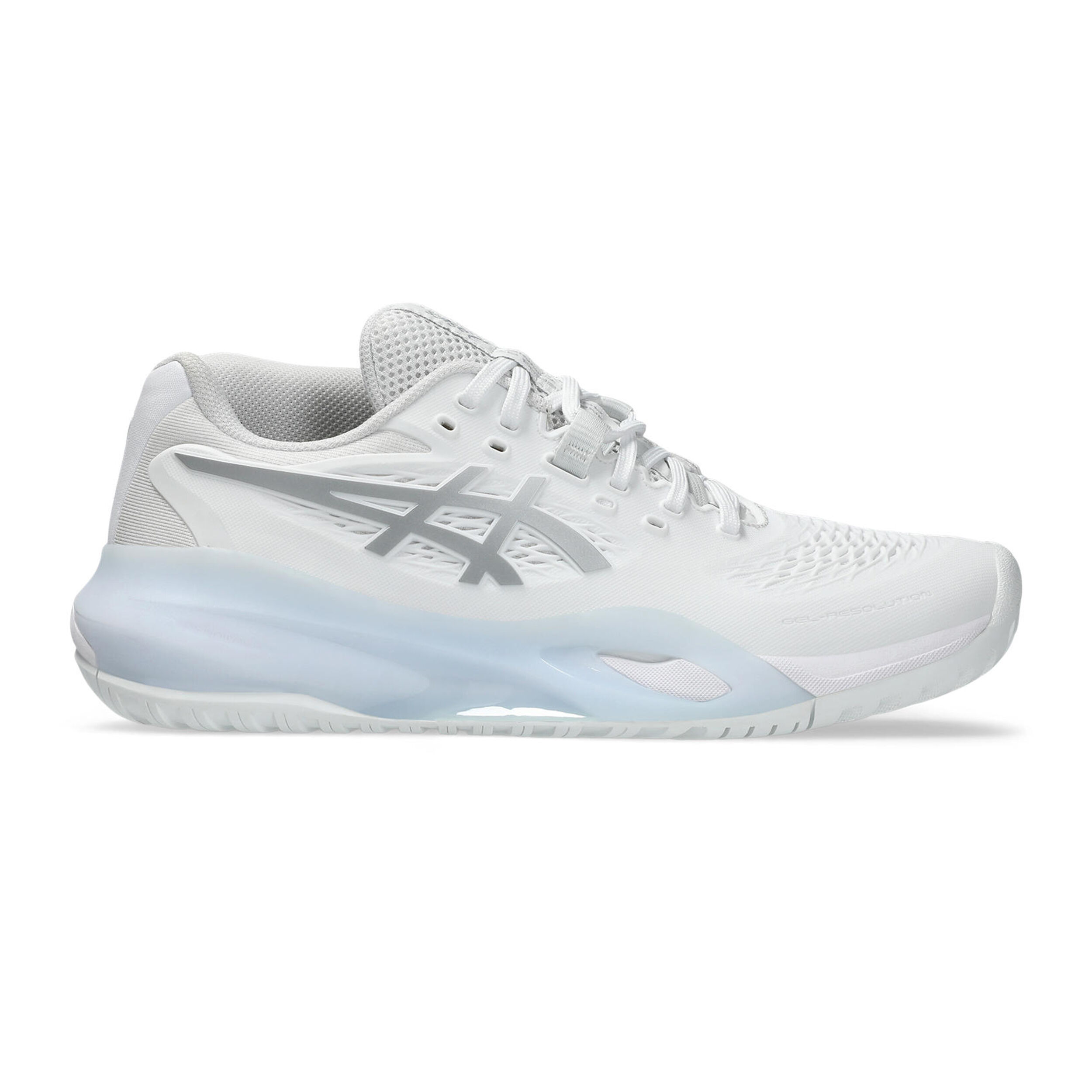 ASICS Gel-Resolution X Chaussures Toutes Surfaces Femmes - Blanc , Argent