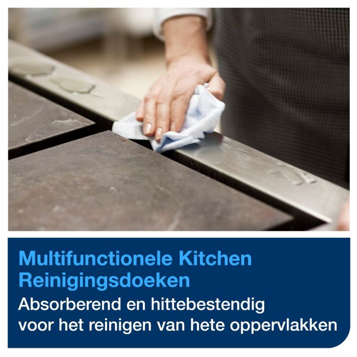 300st Tork keuken werkdoeken W4 Premium wit 473179 1lgs. 35,5x41,5cm 4x75stuks in doos