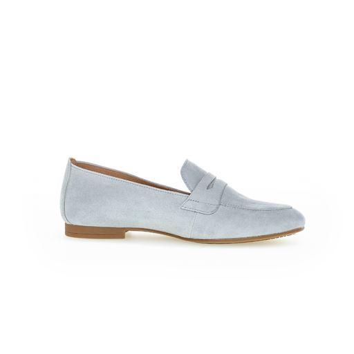 Gabor Ruskindsloafers, Aquamarin, 38.5