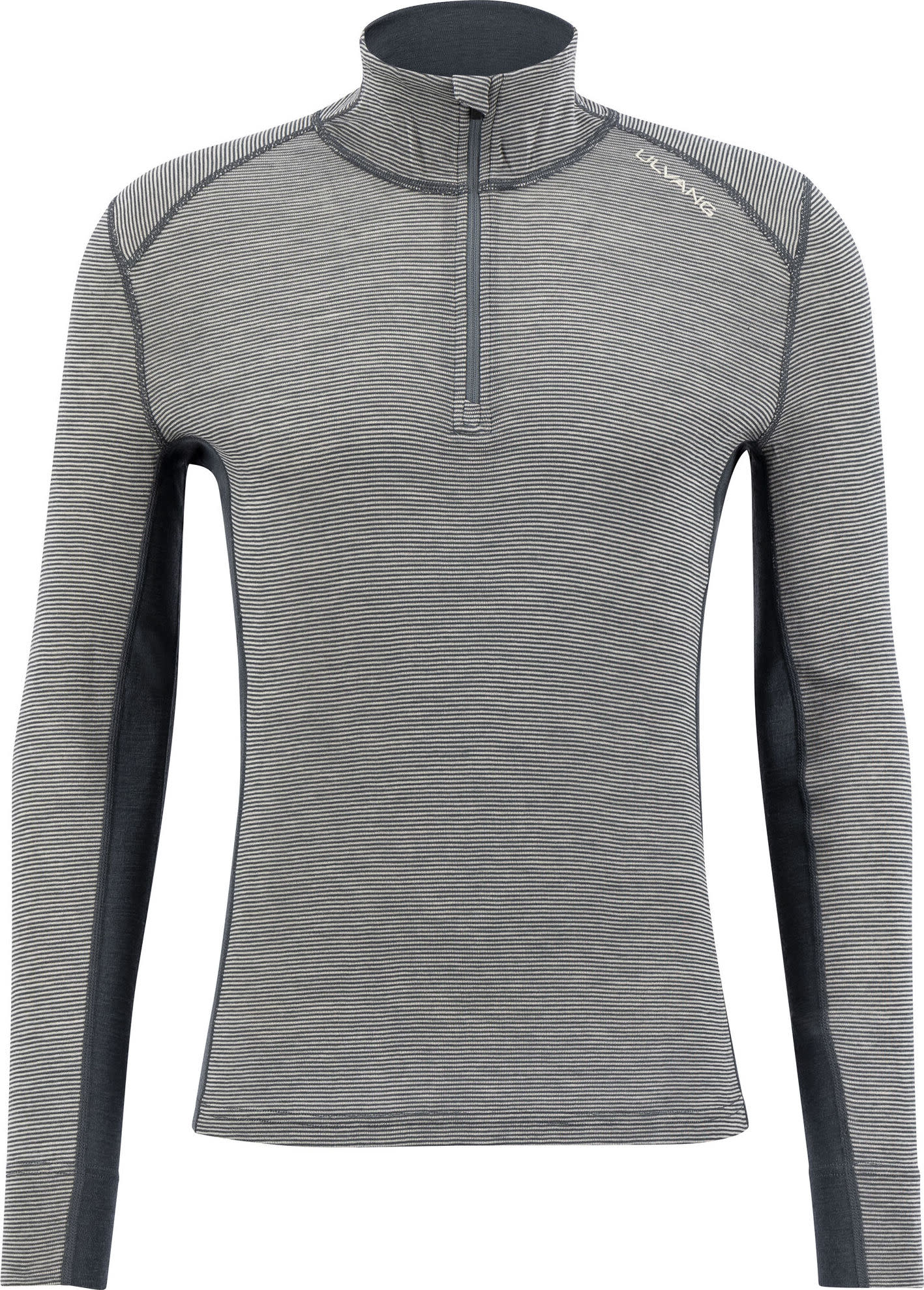 Ulvang Men's Rav 100% Turtle Neck With Zip Urban Chic/Agate Grey