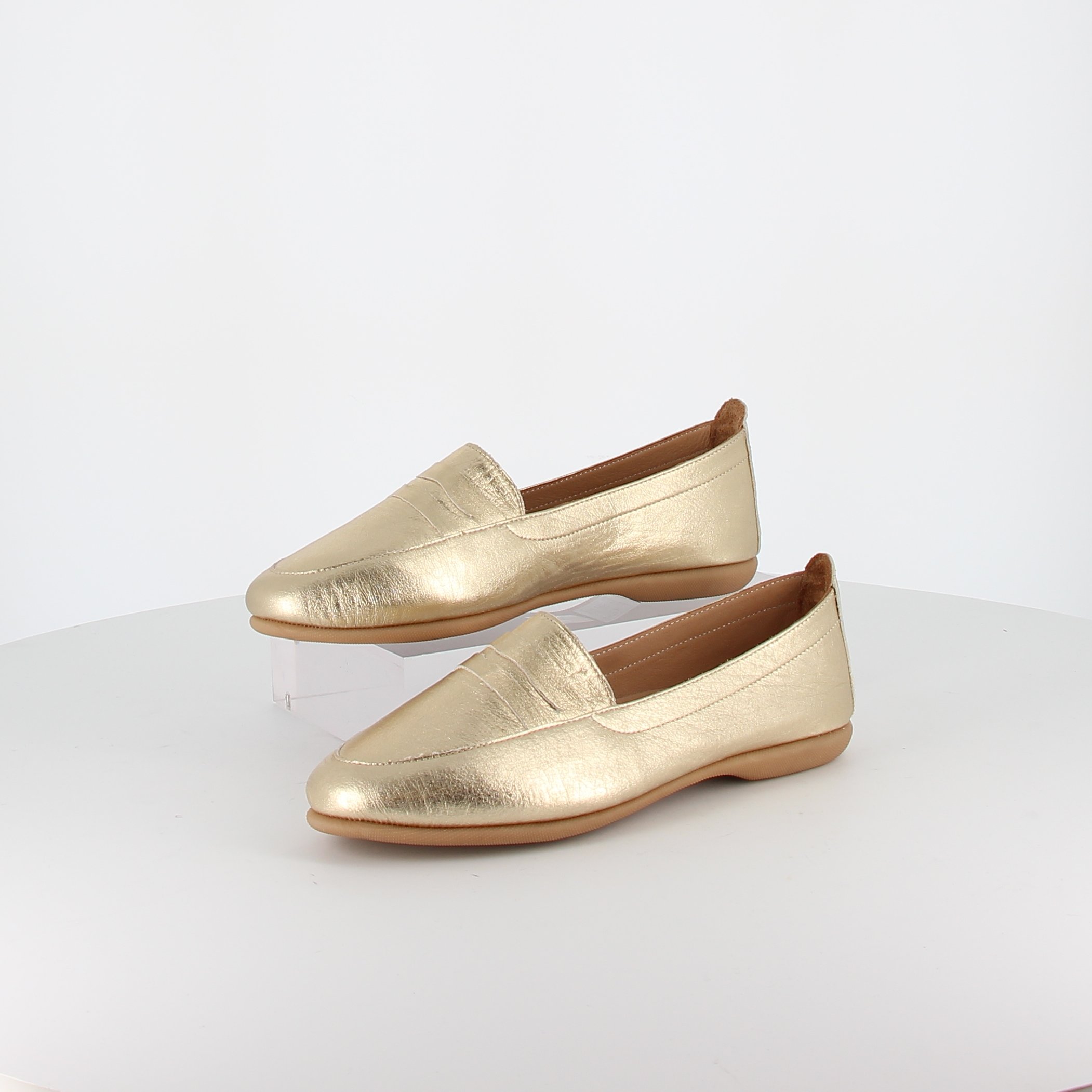 André - Mocassins LUCIOLE Or