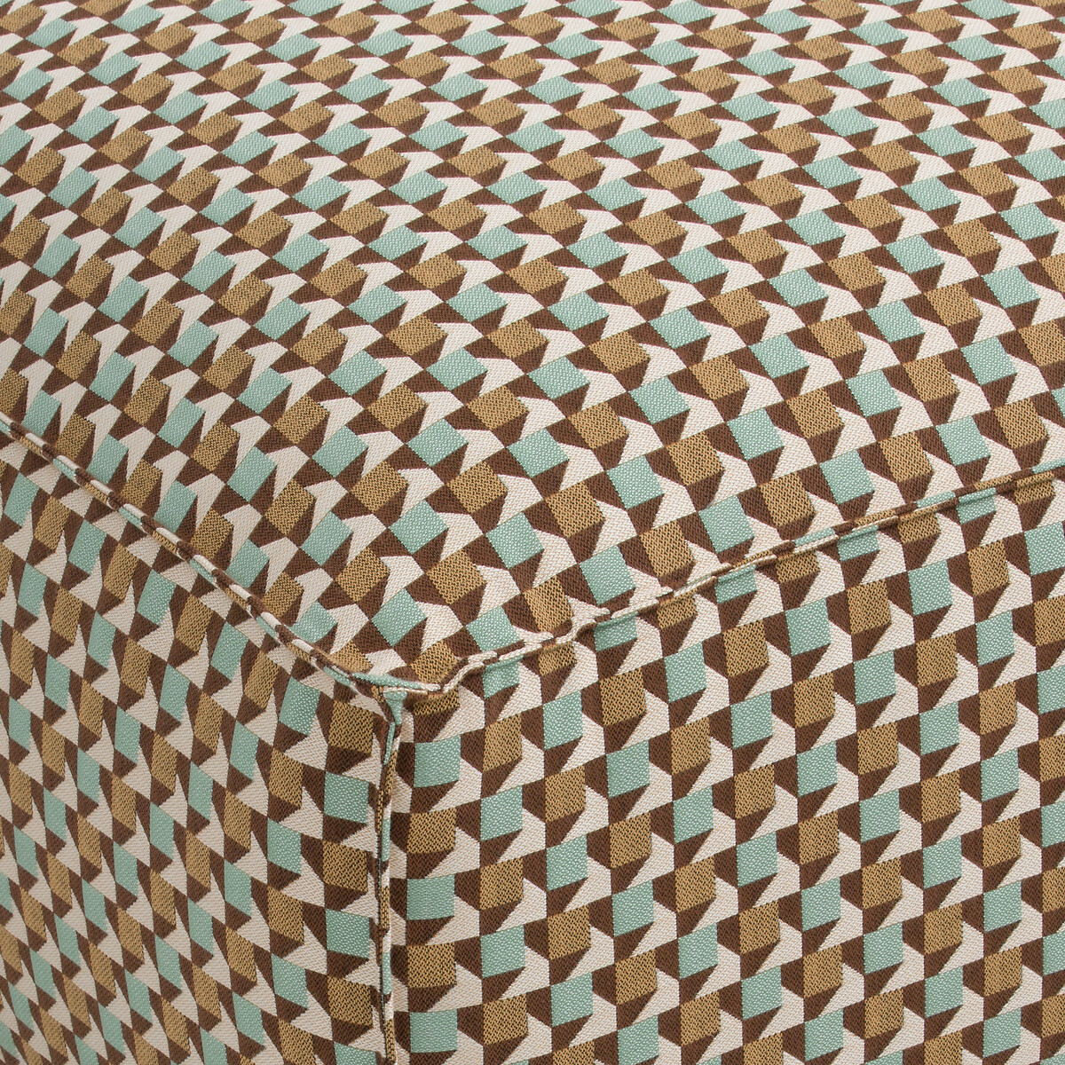 LA REDOUTE INTERIORS<br>Poef modular, origami jacquard, Sete