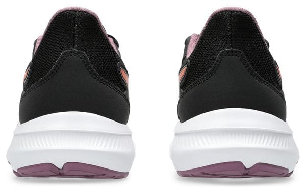 Chaussures Running Asics Jolt 4 GS Noir/Rose Enfant