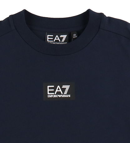 EA7 T-shirt - Armani Blue m. Print
