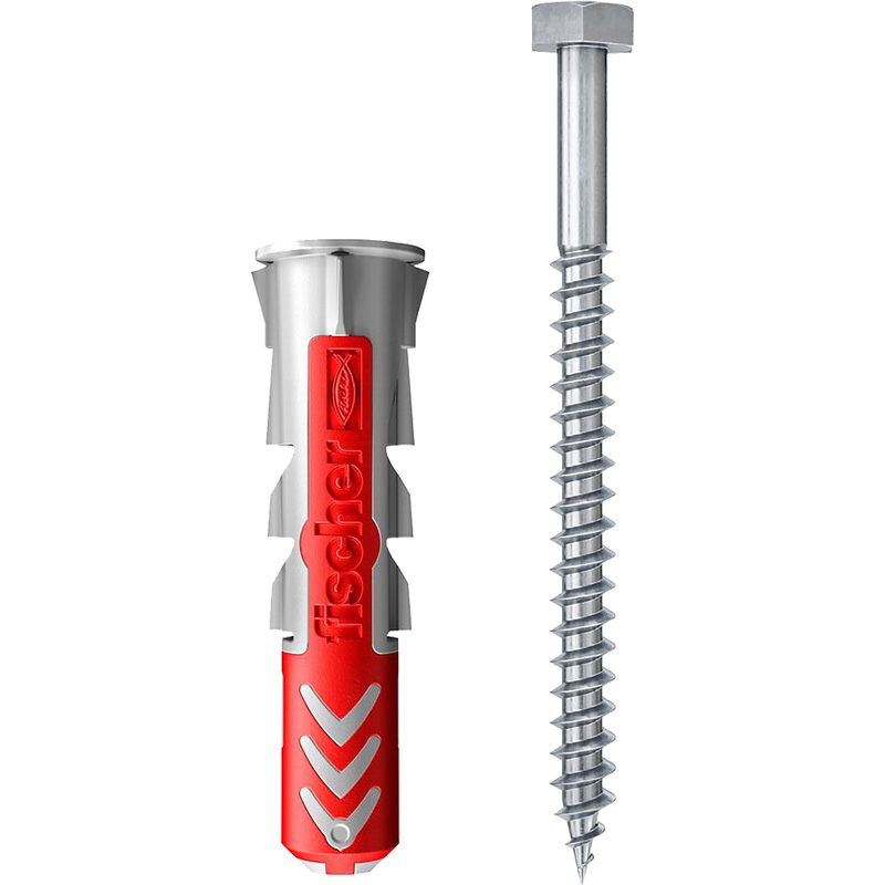 Fischer Duopower pluggen + schroef 14x70mm*