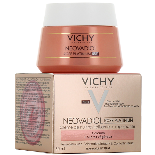 Neovadiol Rose Platinium Nuit - Crème de Nuit Revitalisante et Repulpante