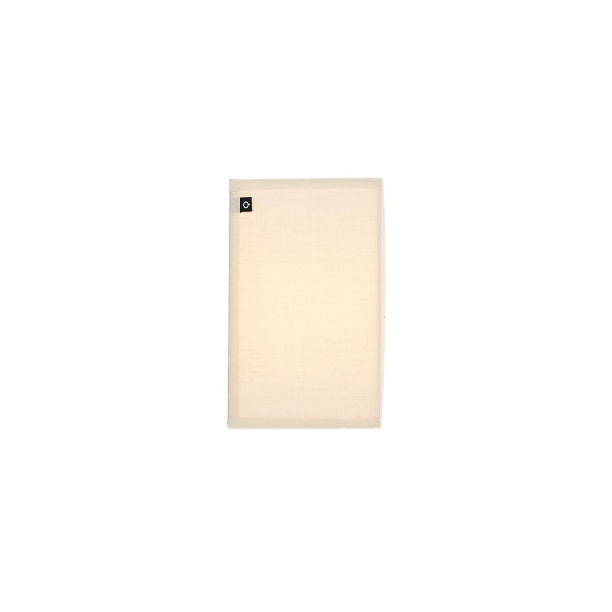 Landelijke wandlamp beige met stoffen kap - Vete