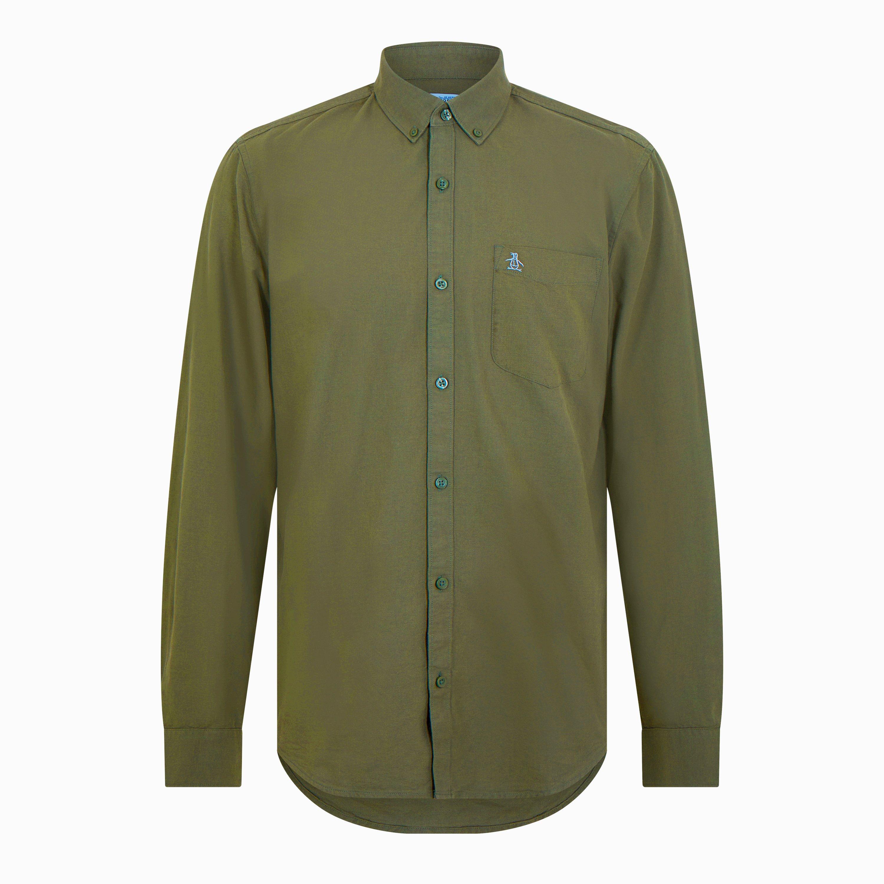 Original Penguin Long Sleeve Oxford Shirt