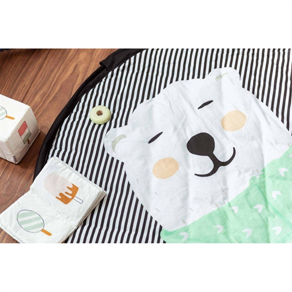 3-i-1 Legetæppe Soft Polar bear - Play&Go