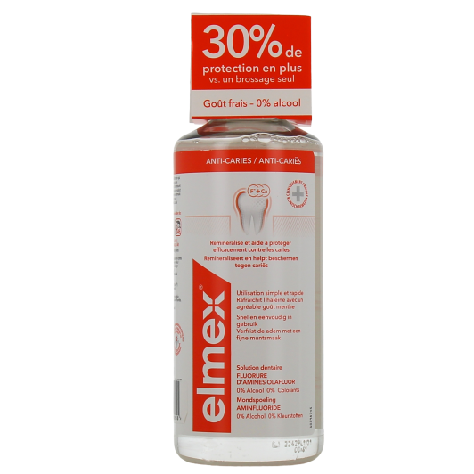 Solution dentaire anti-caries Elmex