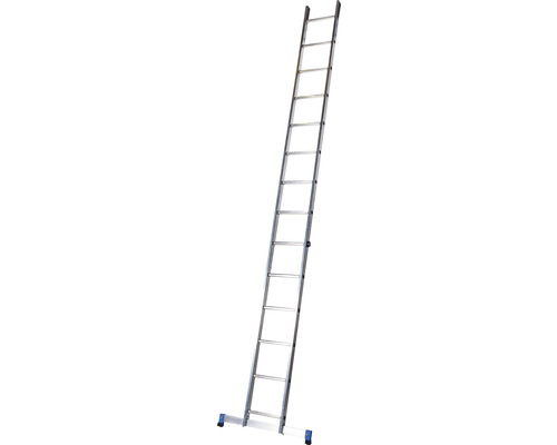 WERNER Aluminium uitschuifladder, 14 sporten, werkhoogte 4,35 m