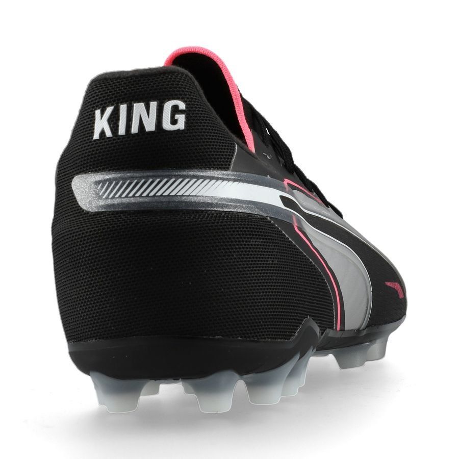 PUMA King Ultimate MG Audacity - Argenté/Noir/Sun Struck/Blanc
