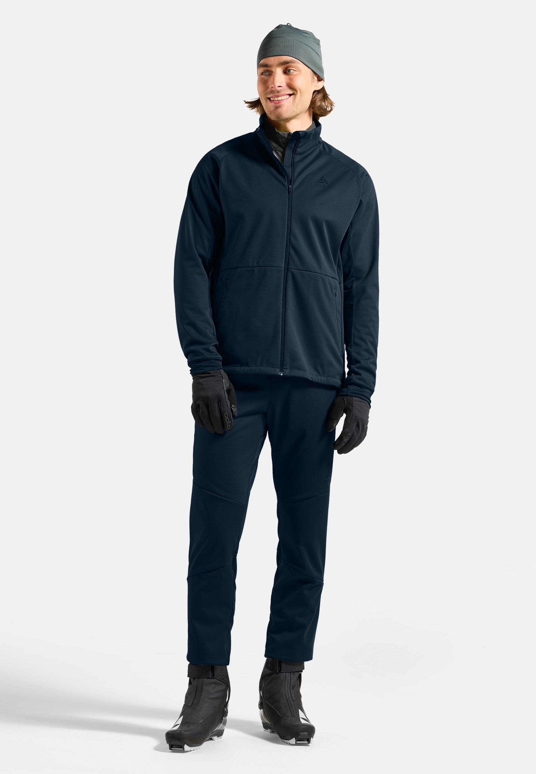 Essentials Warm Langlaufjacke in dark sapphire