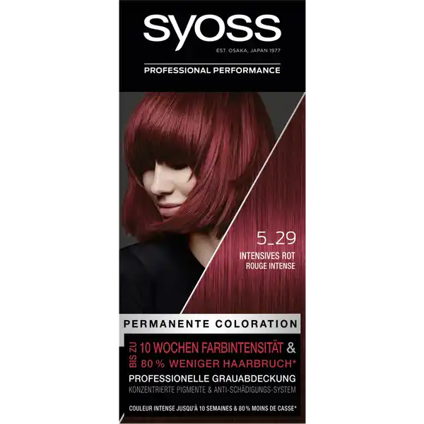 Professional Performance permanente Coloration 5_29 Intensives Rot