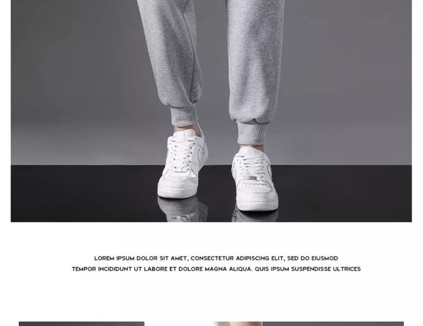 Wewewow - Taps toelopende joggingbroek met trekkoordtaille