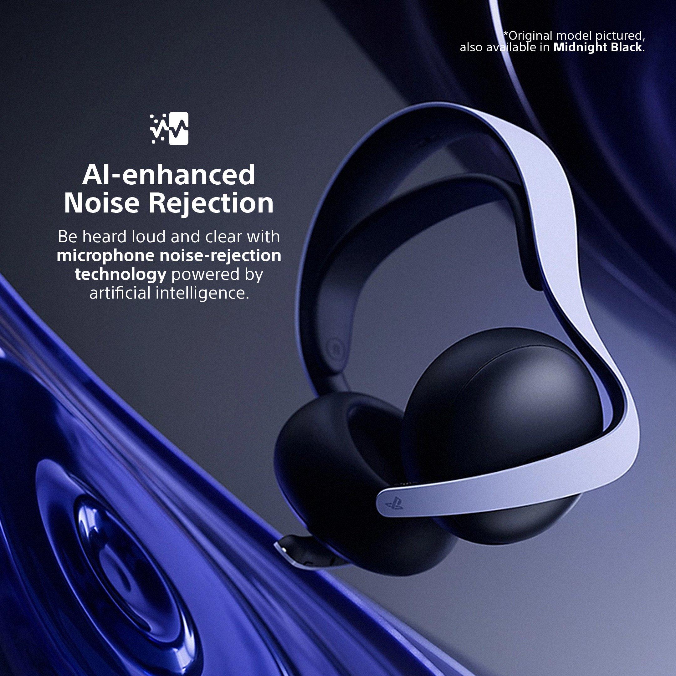 PlayStation PULSE Elite Wireless Headset – Midnight Black