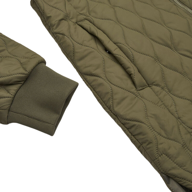 MCKINLEY Line Hood Quilt jakke Grøn