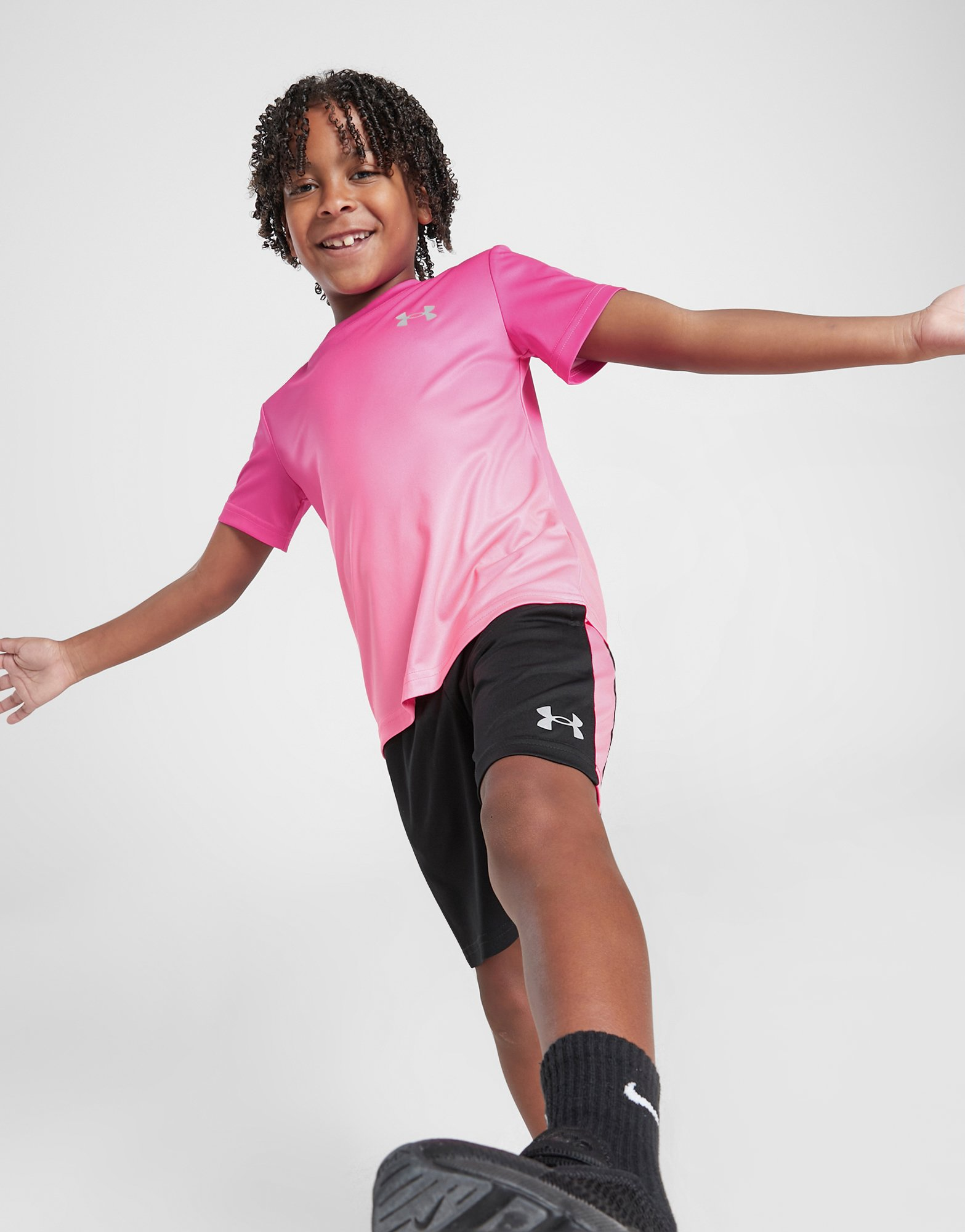 Under Armour Ensemble T-shirt/Short Fade Enfant