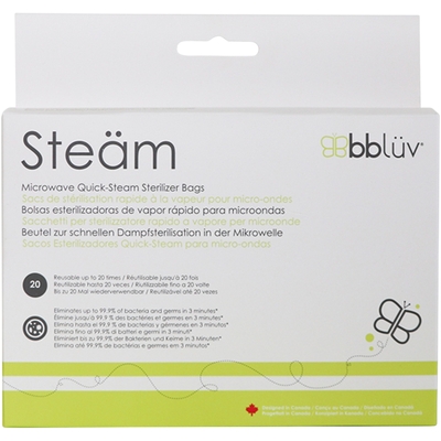 bblüv Steriliseringsposer Gjenbrukbar