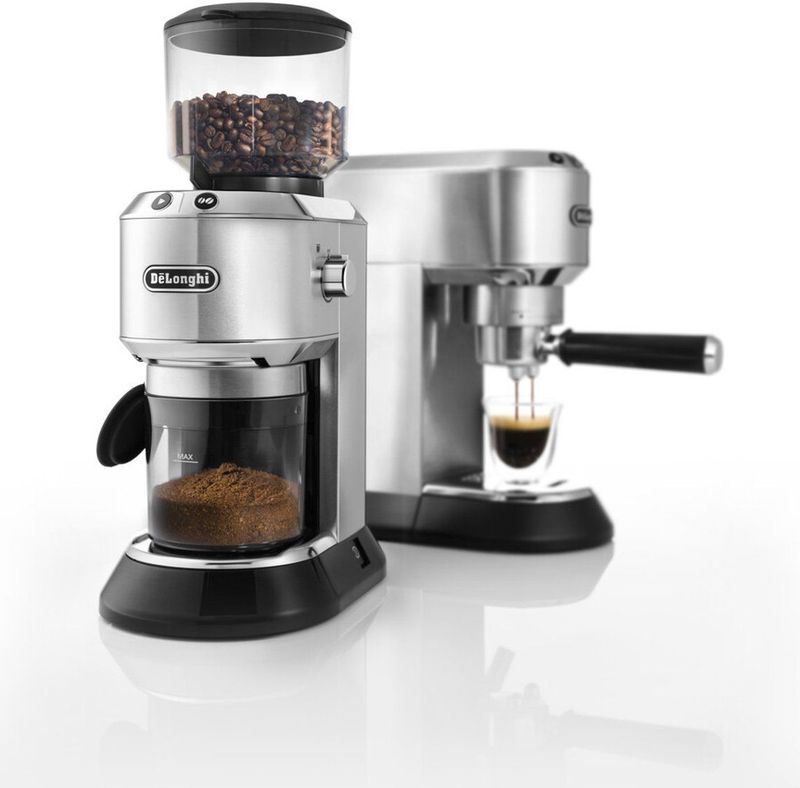 De'Longhi - Barista Pack - Koffiemachine en Koffiemolen - Inclusief Melkkan en Tamper
