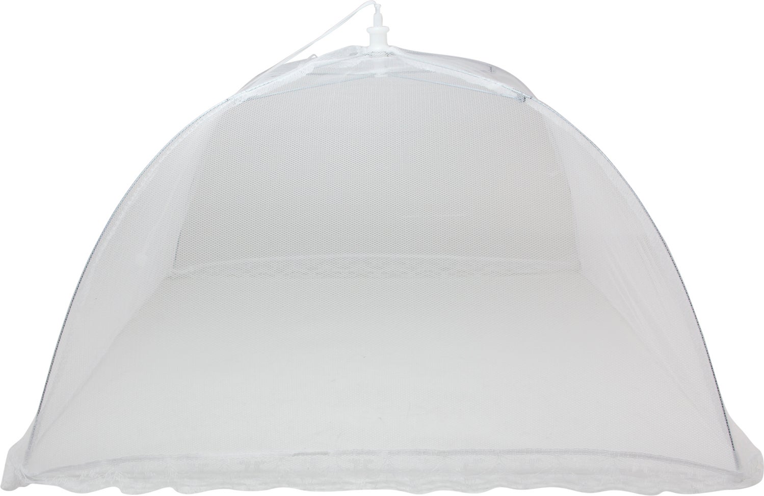 Vliegenkap opvouwbaar wit D 45 H 23 cm