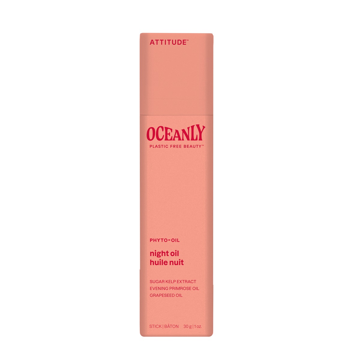 Attitude Oceanly Phyto-Oil Nachtolie Stick (30 gr)