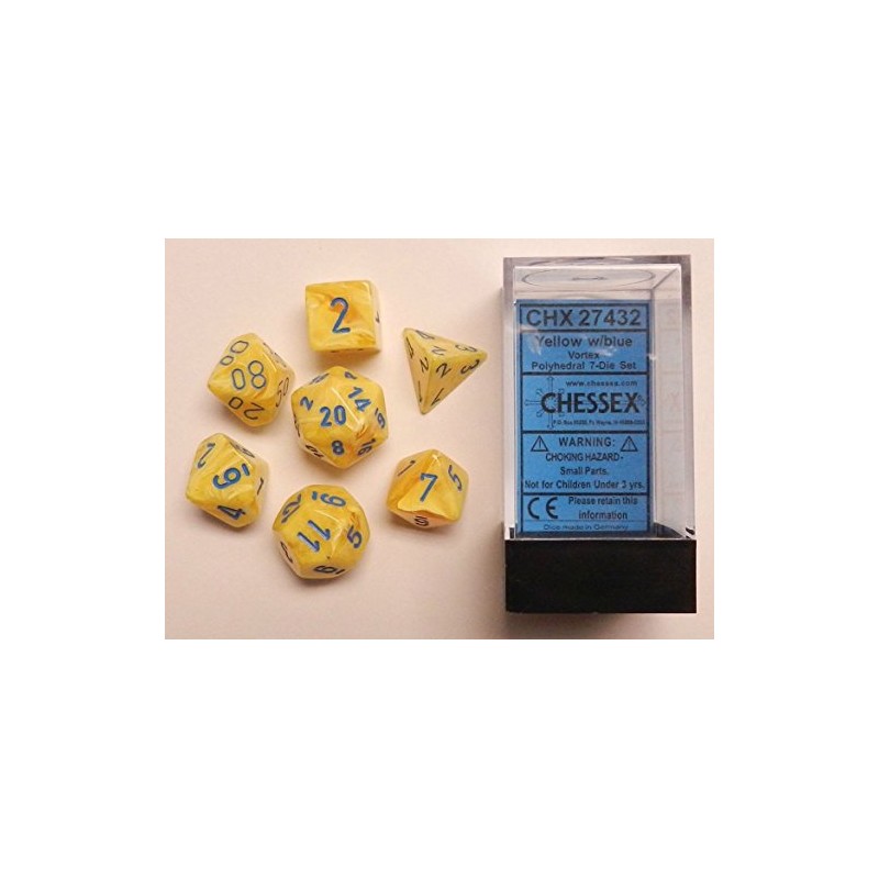7 dés * vortex * Jaune