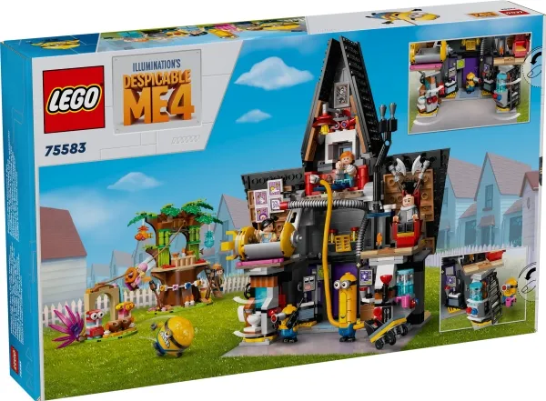 LEGO Despicable Me 75583 Minions og Grus familiepalæ