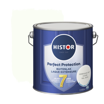 Histor Perfect Protection buitenlak zijdeglans RAL 9010 gebroken wit 2,5 liter