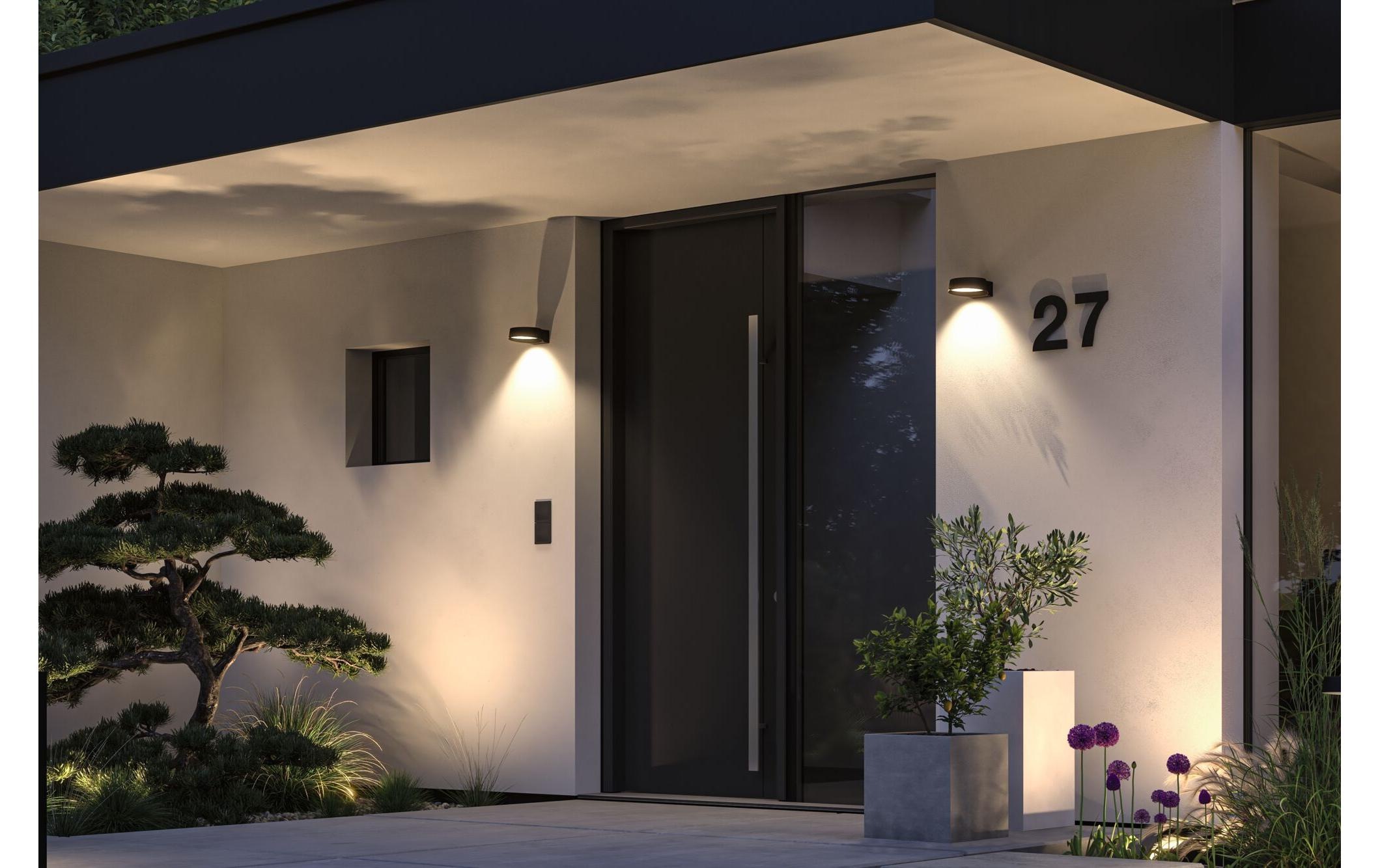 Paulmann LED Wandleuchte »Tralia E27 10« E27 Warmweiss