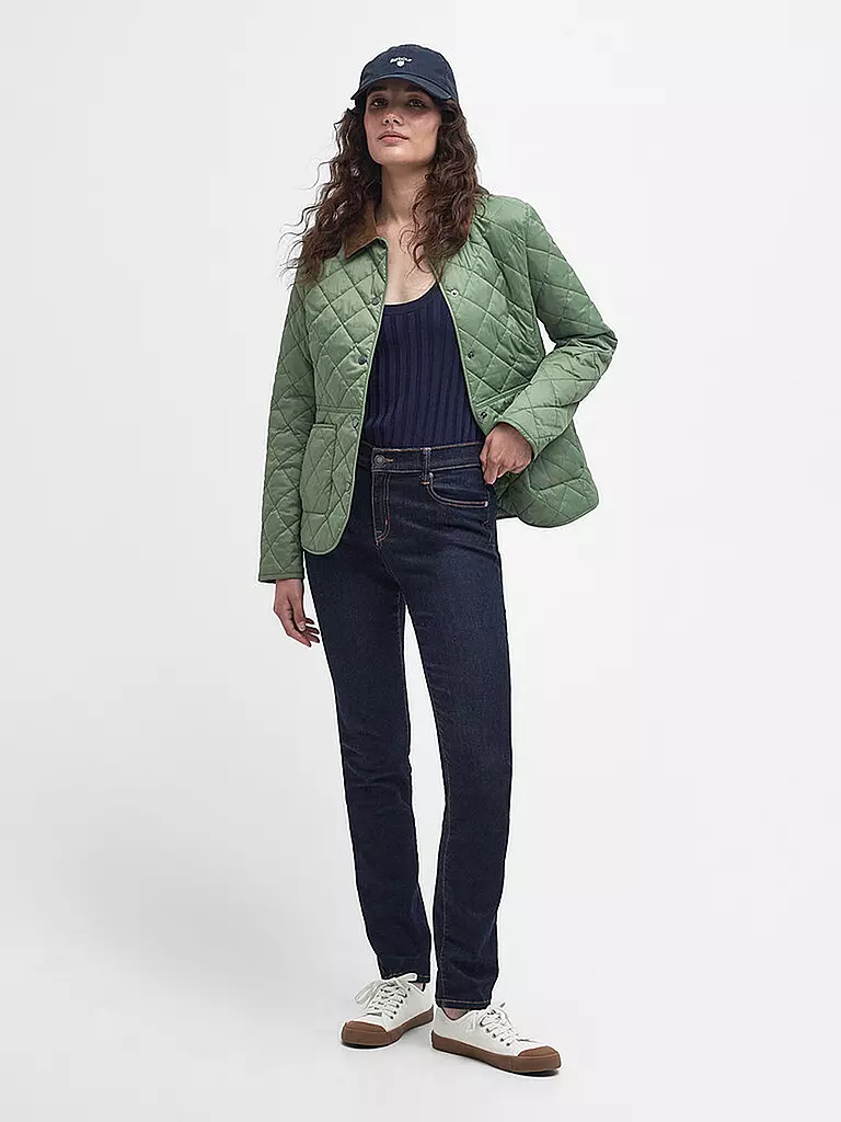 BARBOUR Steppjacke DEVERON hellgrün
