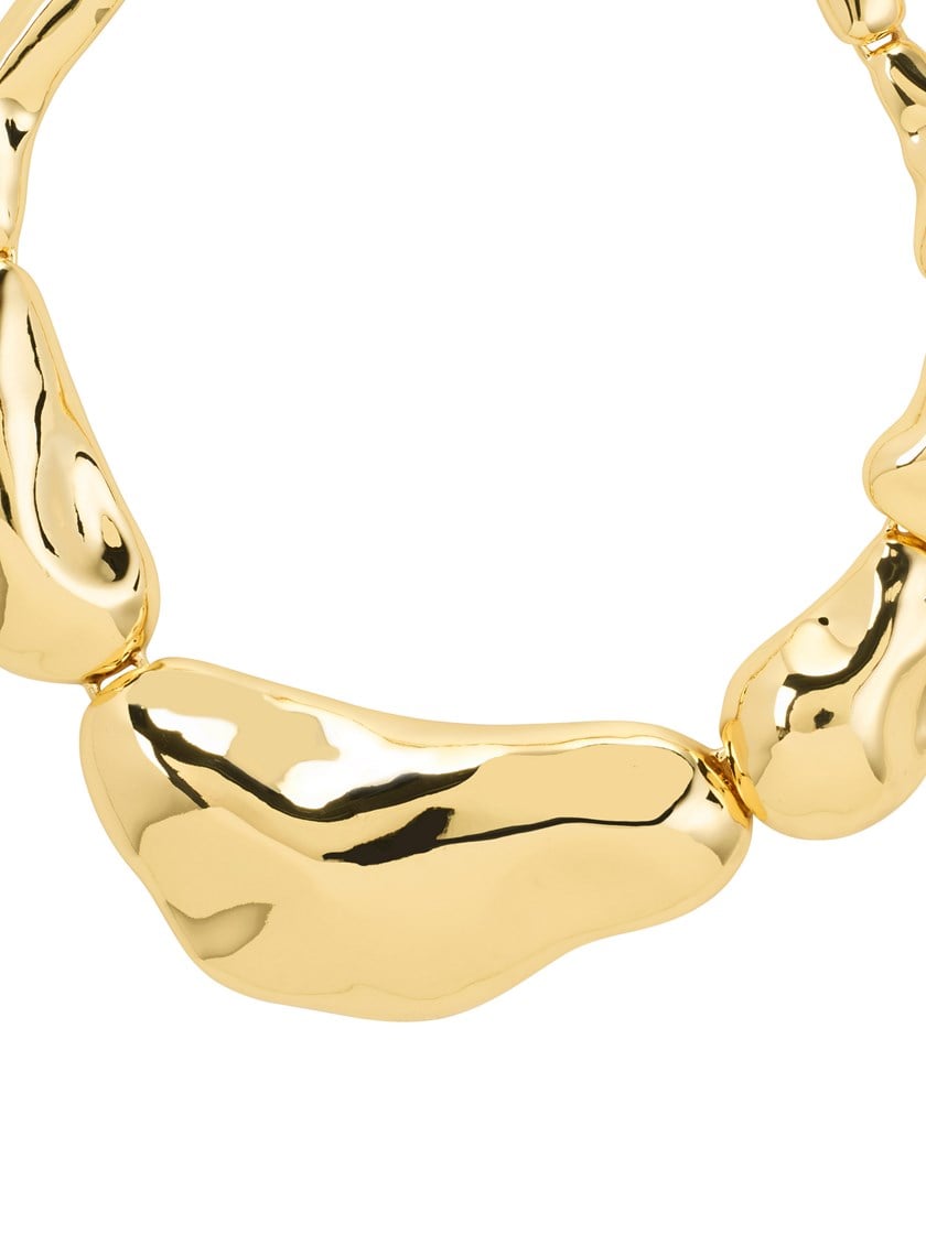 Free Statement Necklace Gold-P Old Gold