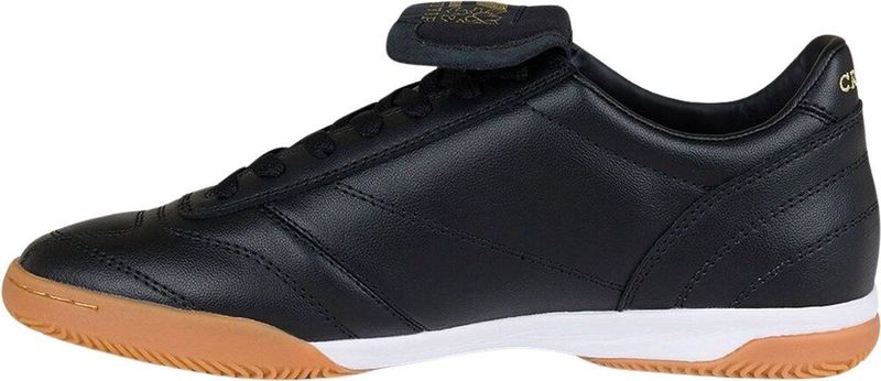 Cruyff - Retro Astro - Zaalvoetbalschoenen - Zwart - Koeien Nappaleer