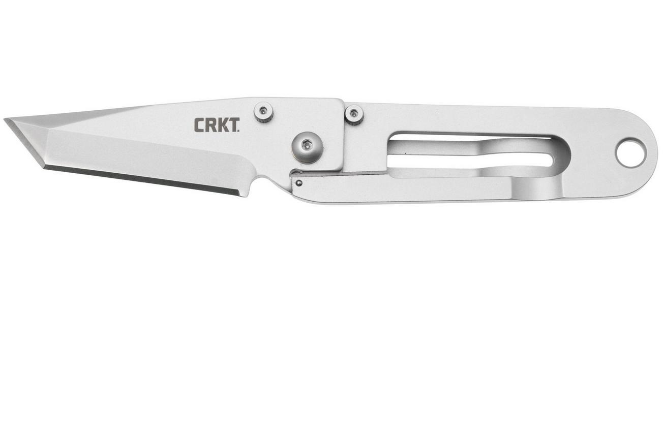 CRKT K.I.S.S. 5500, Bead Blasted 420J2, Stainless Steel zakmes, Ed Halligan design