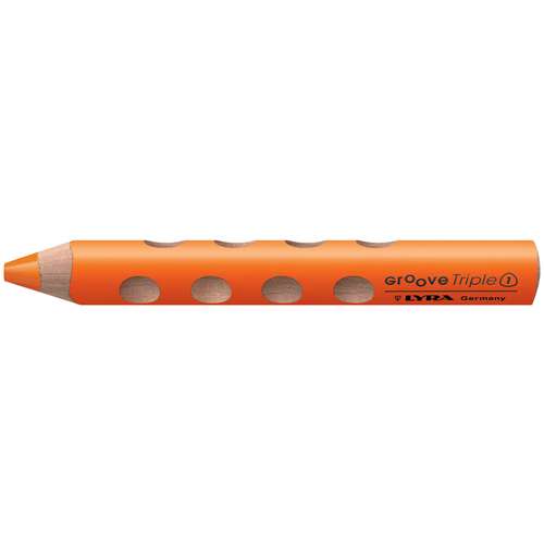 LYRA GROOVE® Triple 1 Aquarellstift, Farbstift, Wachsmalkreide