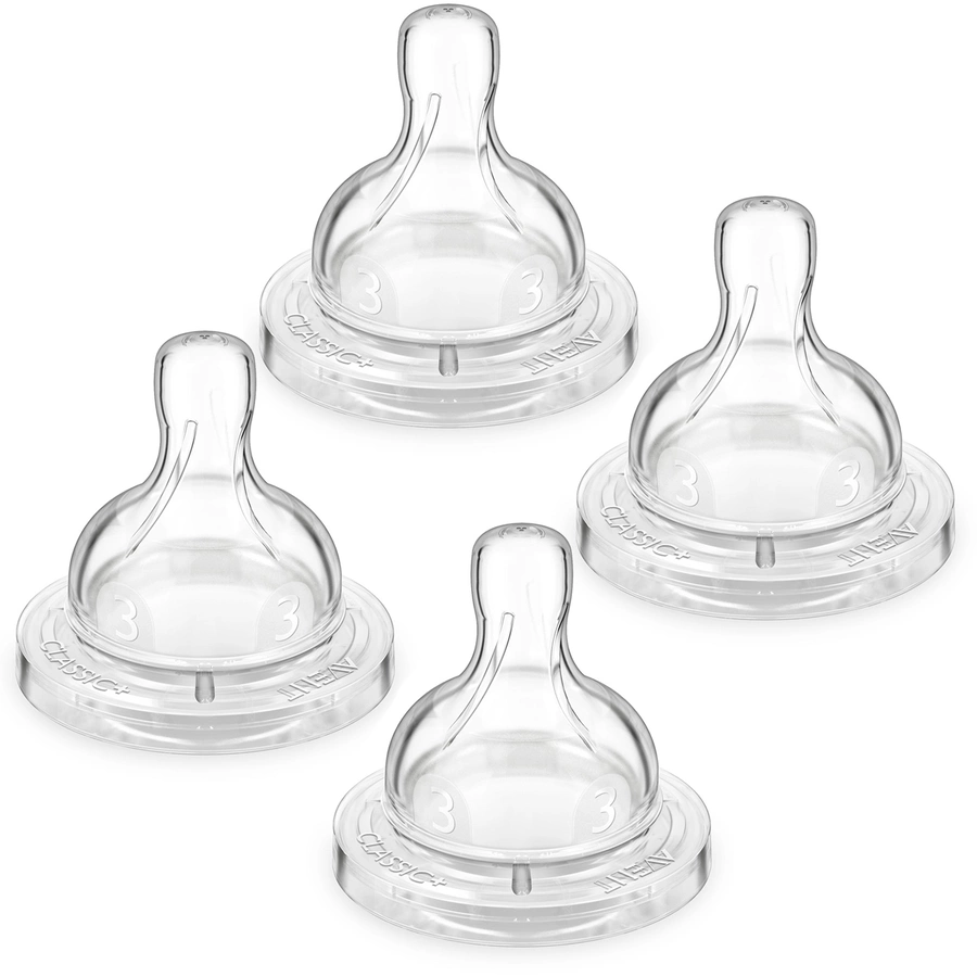 Philips Avent Trinksauger SCF63327 anti-kolik Klassik ab dem 3. Monat, 4 Stück