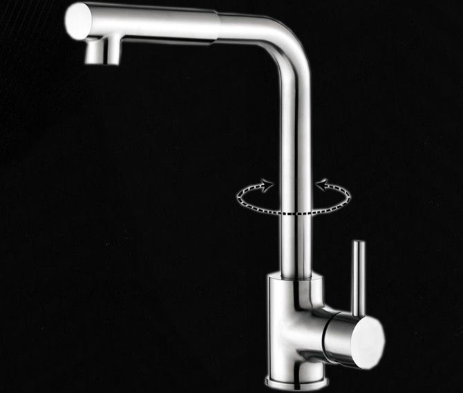 Best Design RVS keukenkraan Giga
