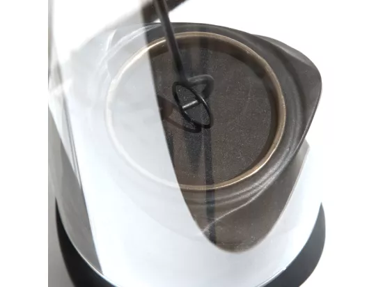 Cheminée à bioéthanol de table NIZZA noire D14,5 x H46,5