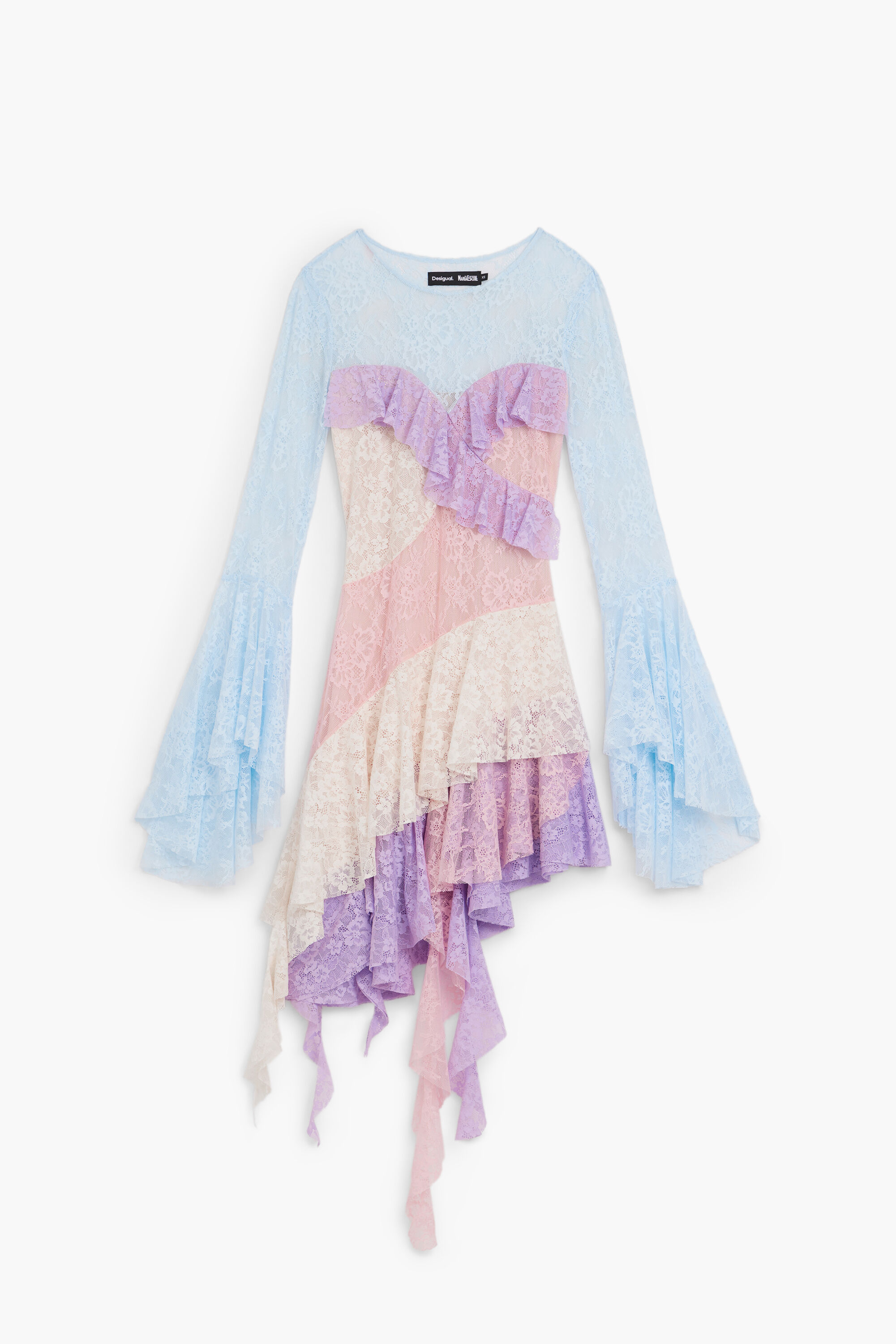 Vestido romântico de María Escoté