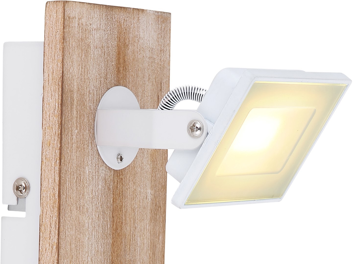 LED-Wandstrahler - naturfarben-weiß - 15 cm