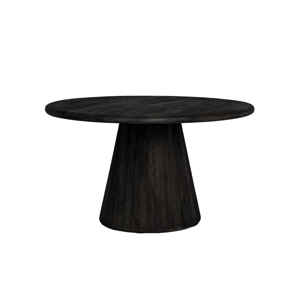 Eettafel Asti Rond 150 zwart