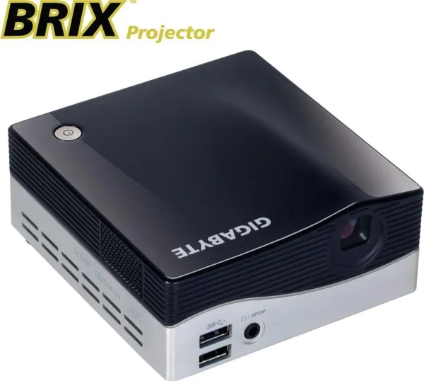 Gigabyte BRIX Projector GB-BXPi3-4010 (rev. 1.0) - Barebone - Ultra Compact PC Kit - 1 x Core i3 4010U / 1.7 GHz - RAM 0 GB - HD Graphics 4400 - GigE - WLAN: 802.11b/g/n, Bluetooth 4.0