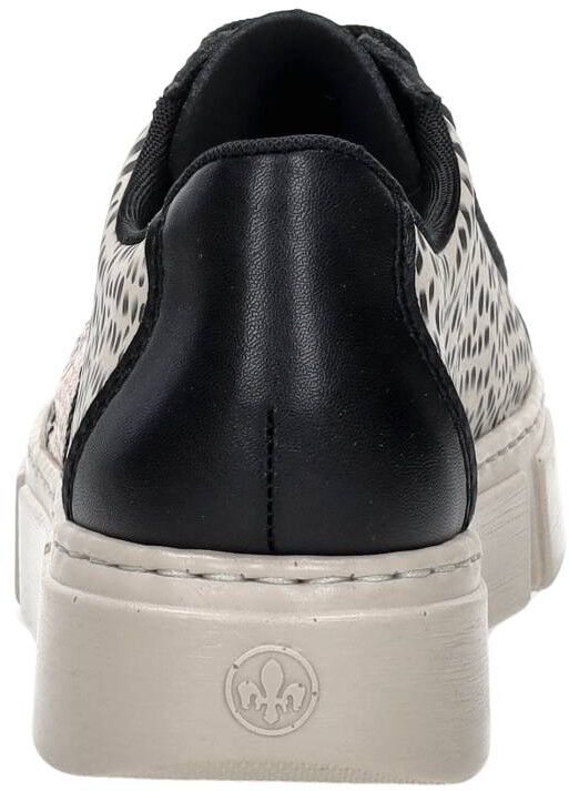 Rieker Veterschoenen Laag zwart