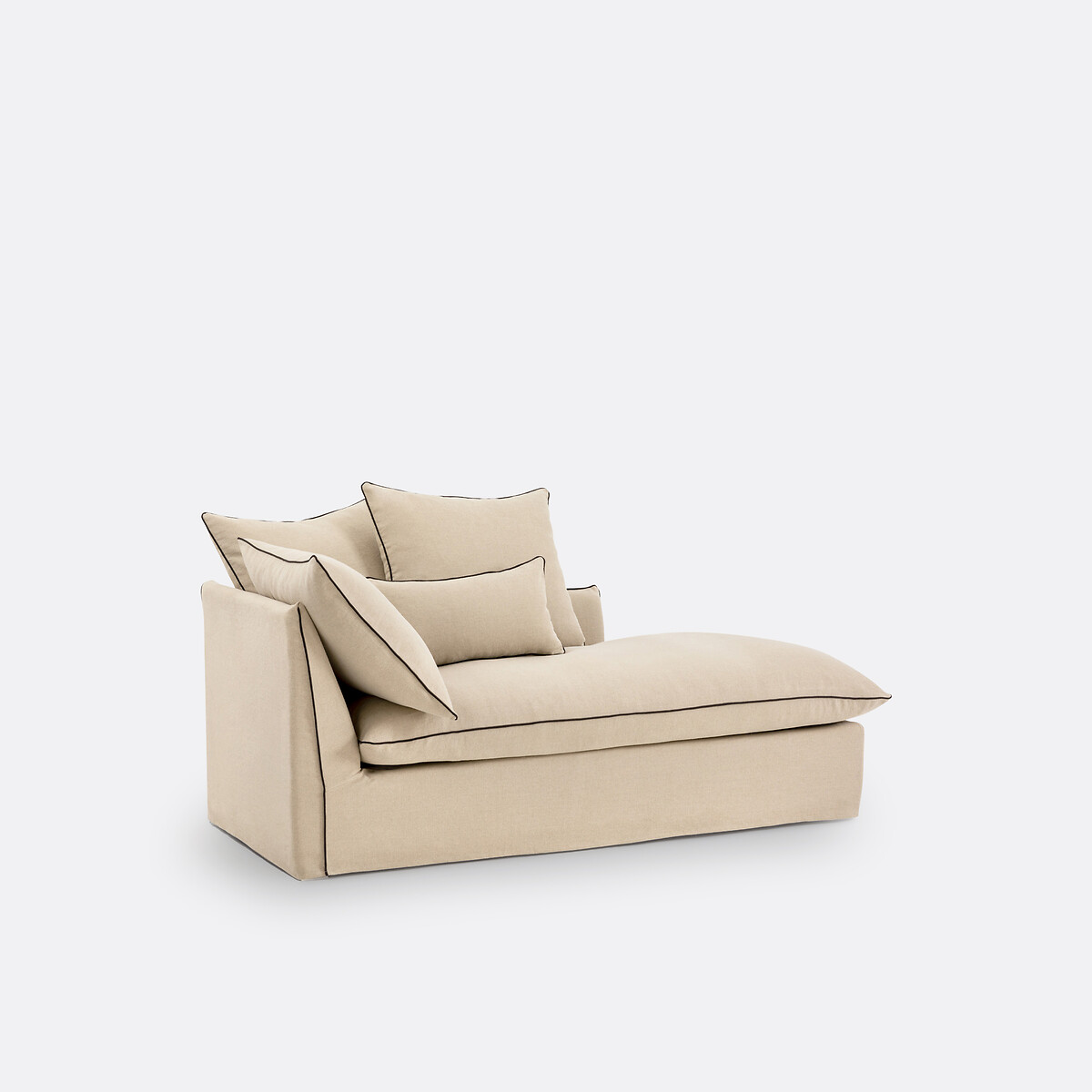 LA REDOUTE INTERIEURS<br>Cadeira de linho grosso, Odna