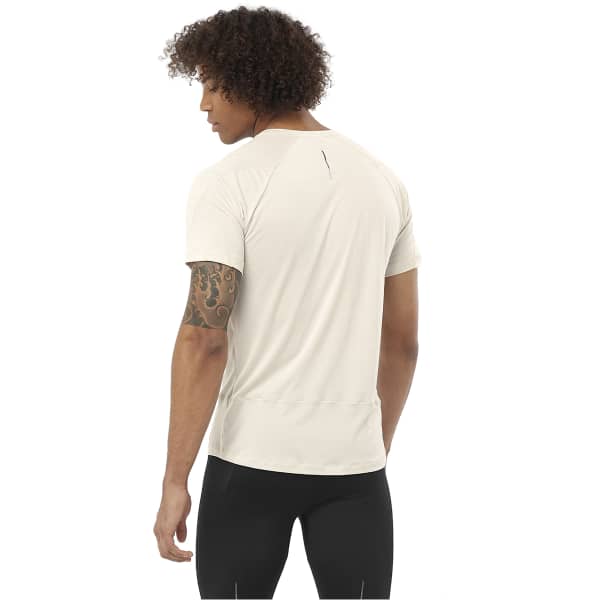 T-shirt trail SALOMON CROSS RUN SS TEE M RAINY DAY