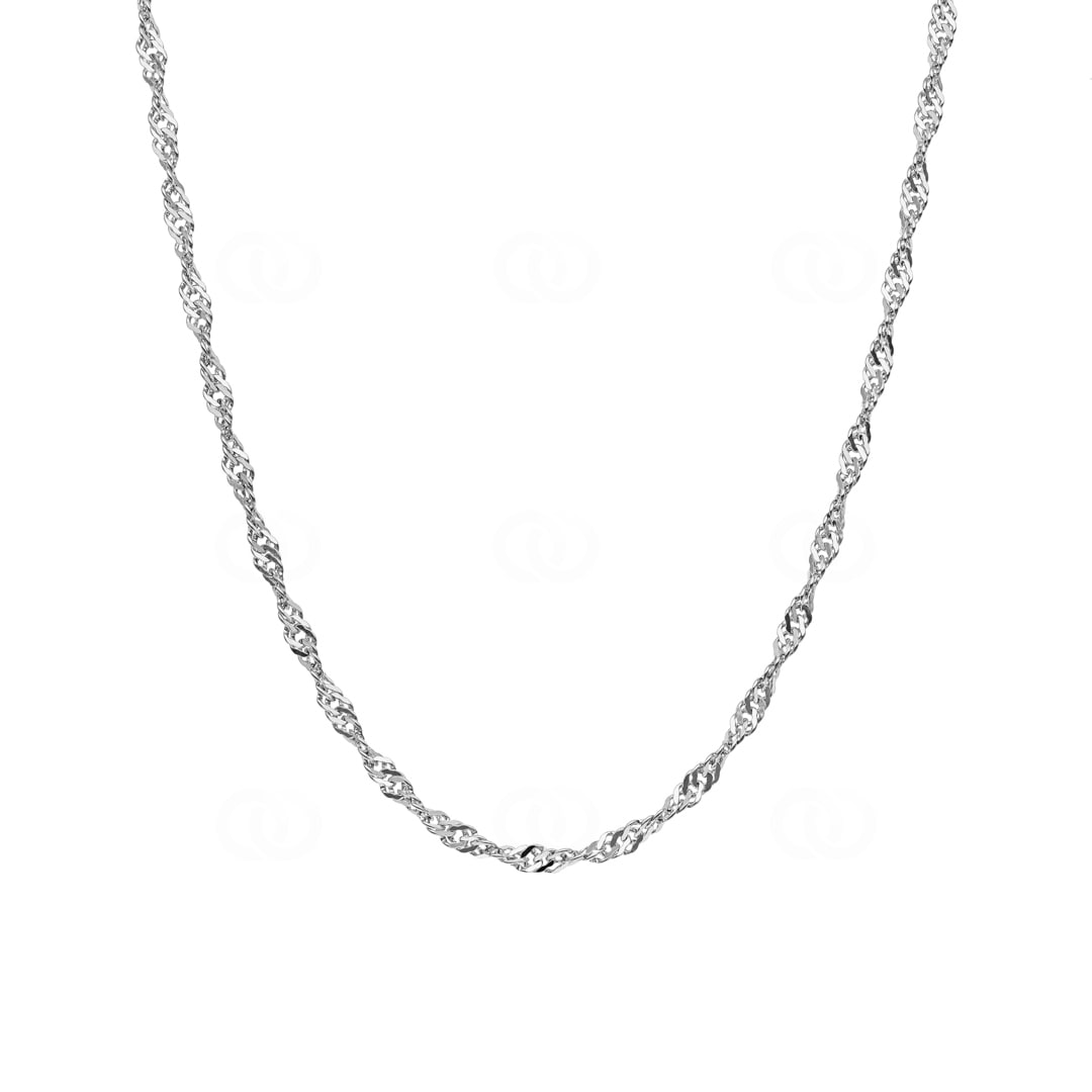 Singapurkette 925 Silber 3.1mm